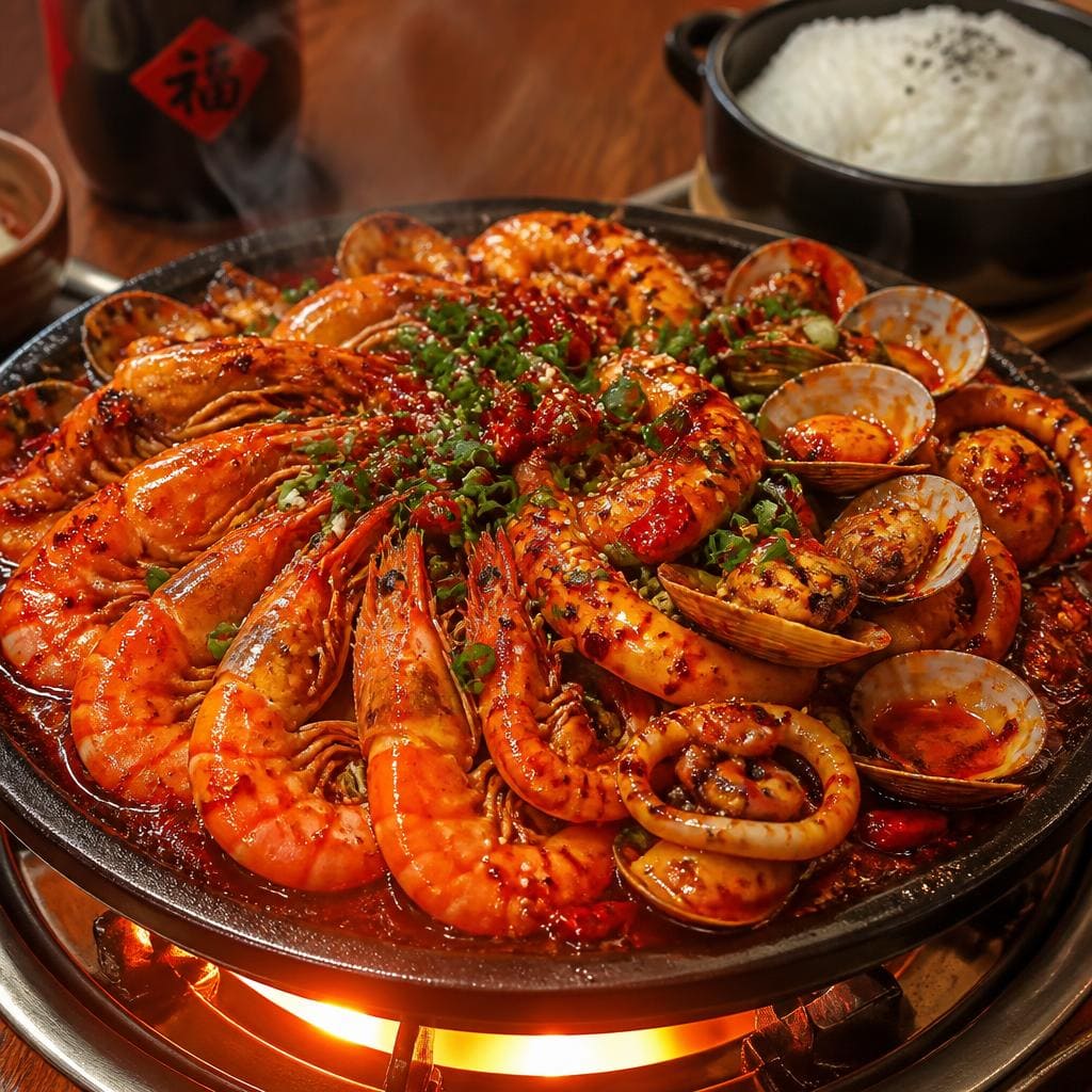 Hotplate Seafood Ala Szechuan Ta Wan